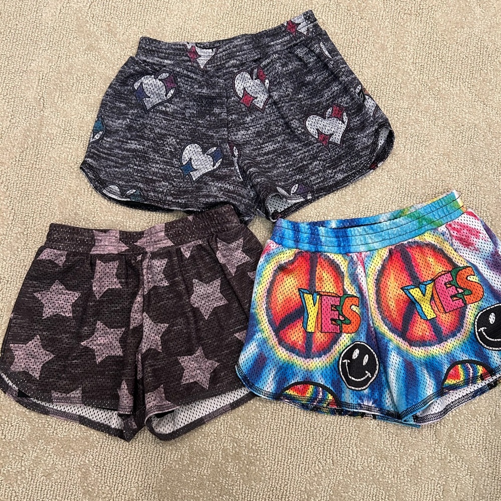 Terez mesh shorts- five pair lot